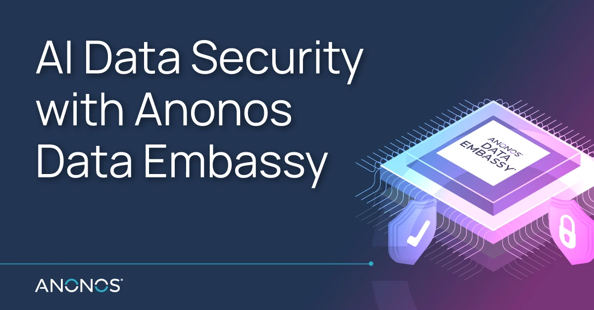 AI Data Security with Anonos Data Embassy | Anonos