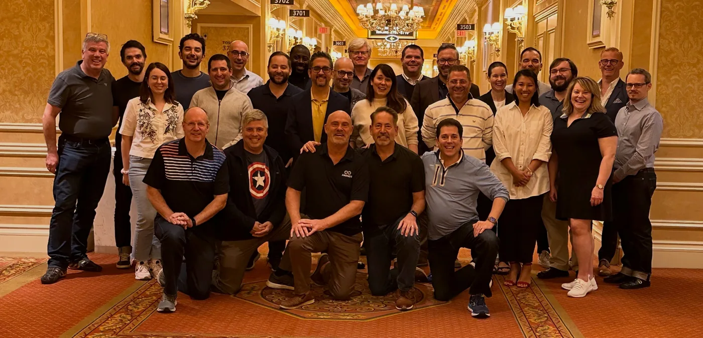 The Anonos team gathered together at a company offsite.
